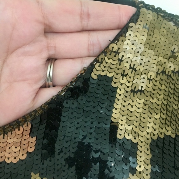 Vintage Sequin Silk Blouse Jean for Joseph Le Bon blouse top - Picture 7 of 8